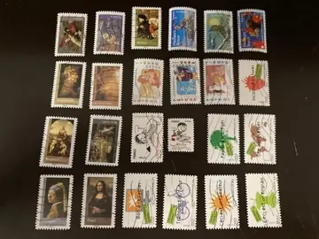 timbres adhésifs français (L5)