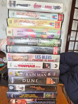 Cassettes vidéos VHS