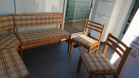 banquette +2 chaises