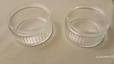 Ramequins en verre