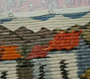 tableau en laine d'équateur