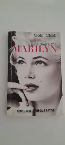 Livre Une semaine avec Marilyn