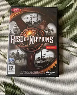 Jeu de PC CD RISE OF NATIONS