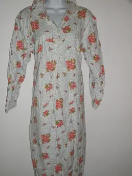 Chemise de nuit fleurie