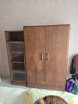 ARMOIRE / VITRINE EN PALISSANDRE