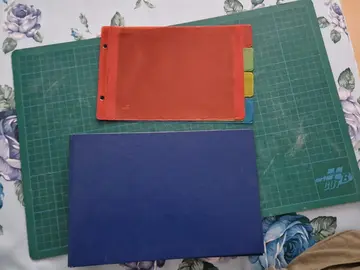 Classeur de fiches bristol pour les cours