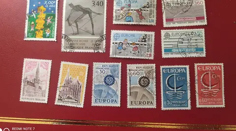 timbres FR Europa, D, 77