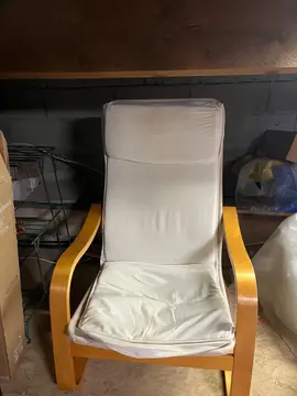 fauteuil tissu IKEA