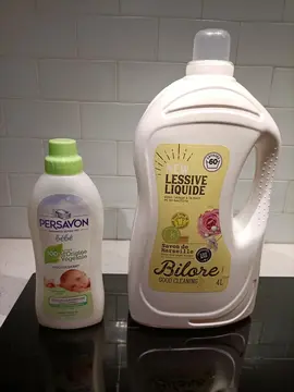 Lessive liquide et assouplissant