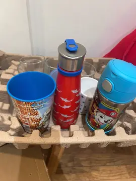 Gourdes, verres et gobelets