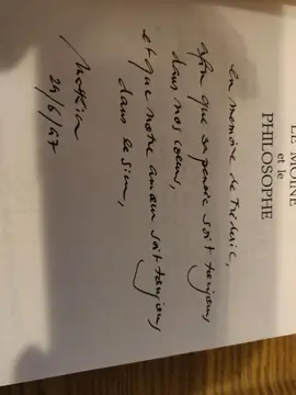 livre dédicacé Ricard