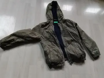 Donne manteau Benetton 7-8 ans