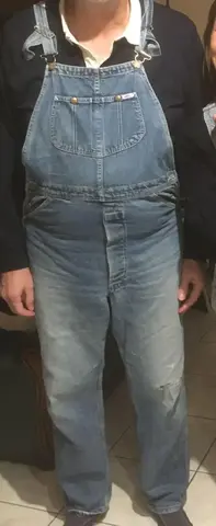 Salopette en jean "vintage"