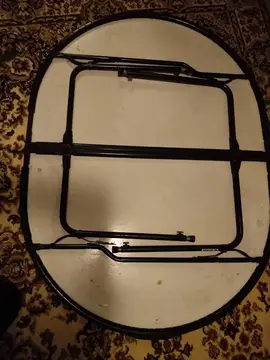 Table pliable "demi-lune"