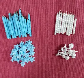 50 bougies d'anniversaire et déco