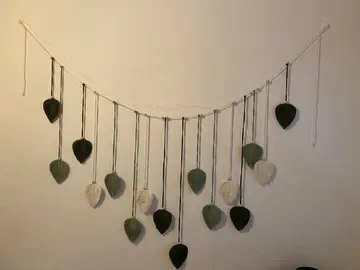 Guirlande décorative végétale