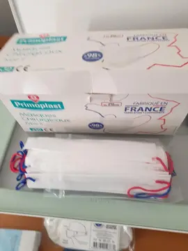 Masques jetables divers