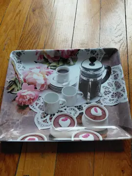 1 plateau en plastique