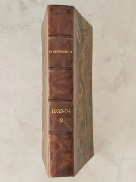 Livre ancien "Conferencia" 1933-34 T2