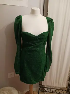 Robe paillettes taille L