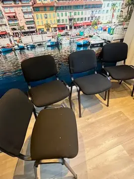 Ensemble de 4 chaises de bureau ou autre