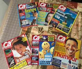 Ça M’intéresse - Thème : changer de vie, bonheur, humour, etc.