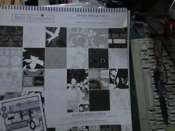 Bloc grand format pour mixed media