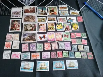Lot de timbres de Cuba