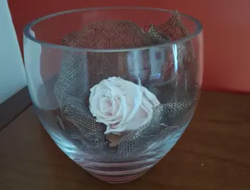 bol verre + rose