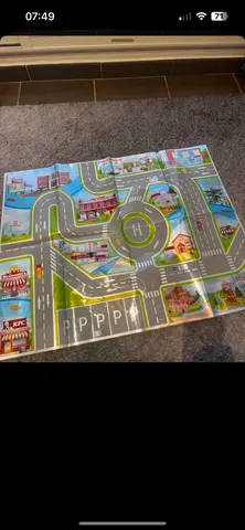 tapis de jeux en plastique