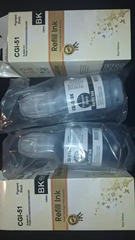 2 cartouches d'encre noire CGI-51 Canon pixma