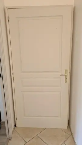 Porte d'intérieur en bois 93 cm