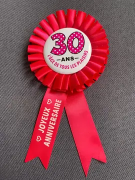 badge 30 ans