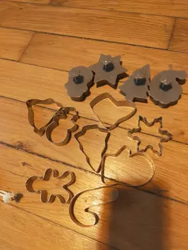 emporte pièces pour sable de Noël