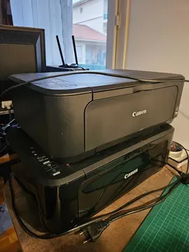 lot de 2 imprimantes Canon qui fonctionnent partiellement
