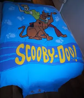 couette 1 personne + housse de couette Scoobydoo