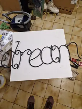 Dream en métal pour deco