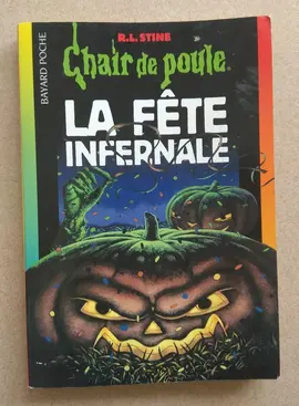 Livre La fête infernale Chair de Poule