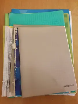 Feuilles de brouillon