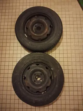 2 pneus et jantes 185 65 14