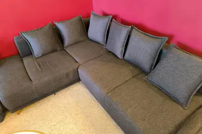 Canapé d'angle convertible 5 places