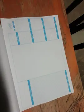 Bloc-notes sous-main pour bureau