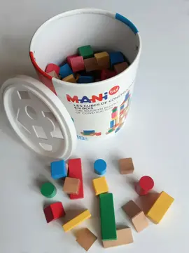 Jeu de construction en bois