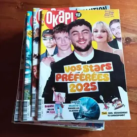 Lot de magazines pour ados Okapi