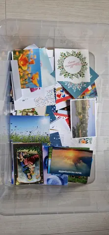 cartes postales avec enveloppes