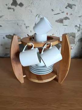 service tasse a café en porcelaine