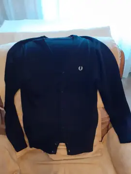 gilet homme marine "Fred Perry" TBE