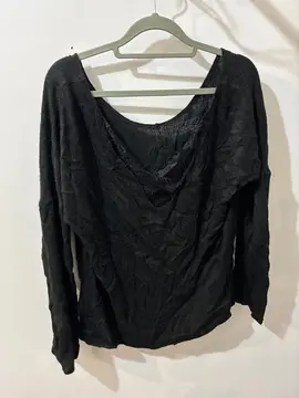 pull semi dos nu taille L