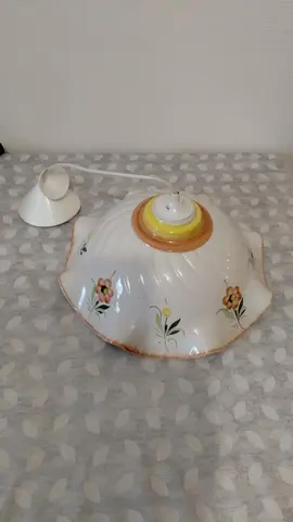 abat-jour en faïence