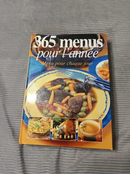 LIVRE DE RECETTES, MENU POUR CHAQUE JOUR